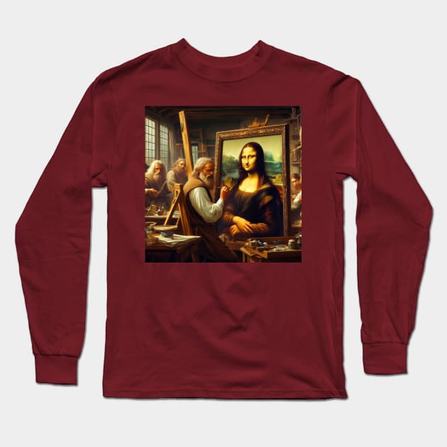 The Painter . Long Sleeve T-Shirt by Canadaman99